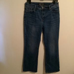 Levi's 512 Womens Perfectly Slimming Bootcut Jeans Plus Size 14 Medium